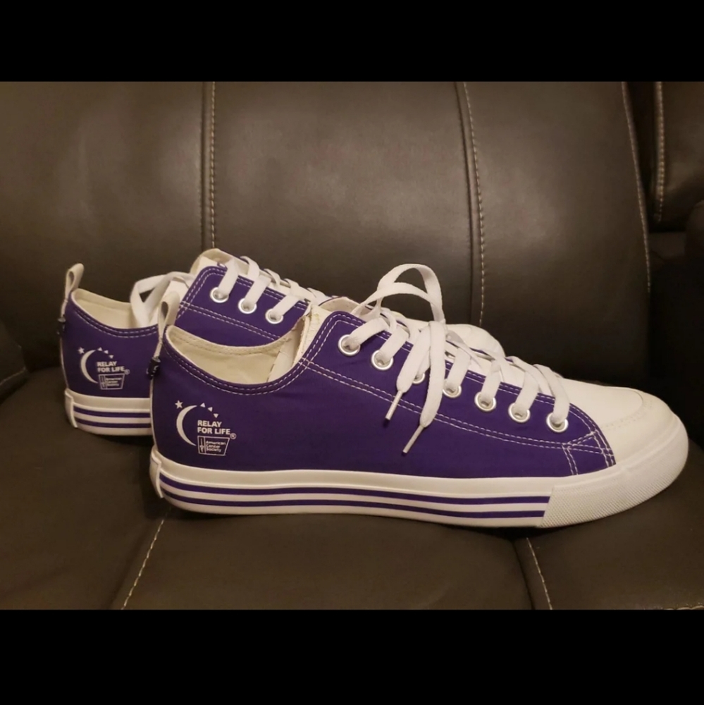 Purp/White Relay For Life American Cancer Society
